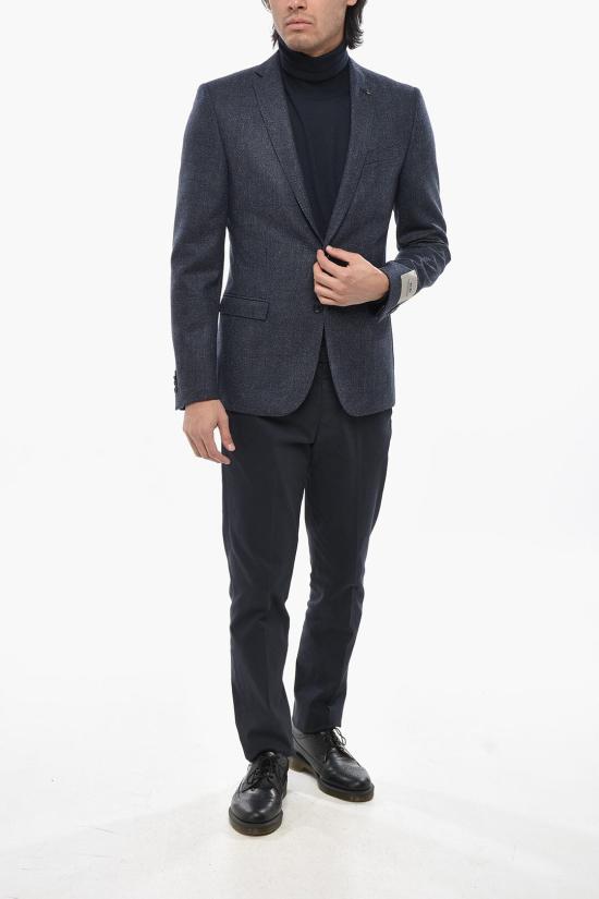  꼬르넬리아니 수트 자켓 266Q49 2666312 001 Blue - CORNELIANI