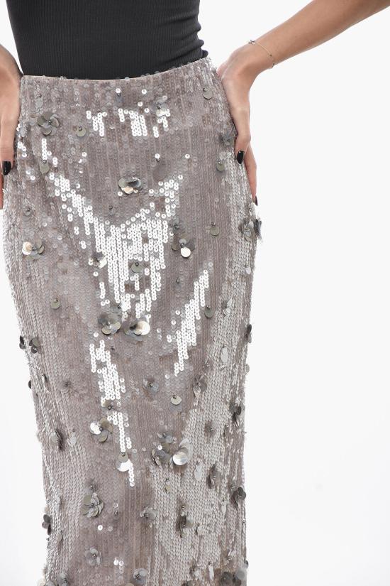  파로쉬 롱 스커트 D620654 018 Gray - PAROSH