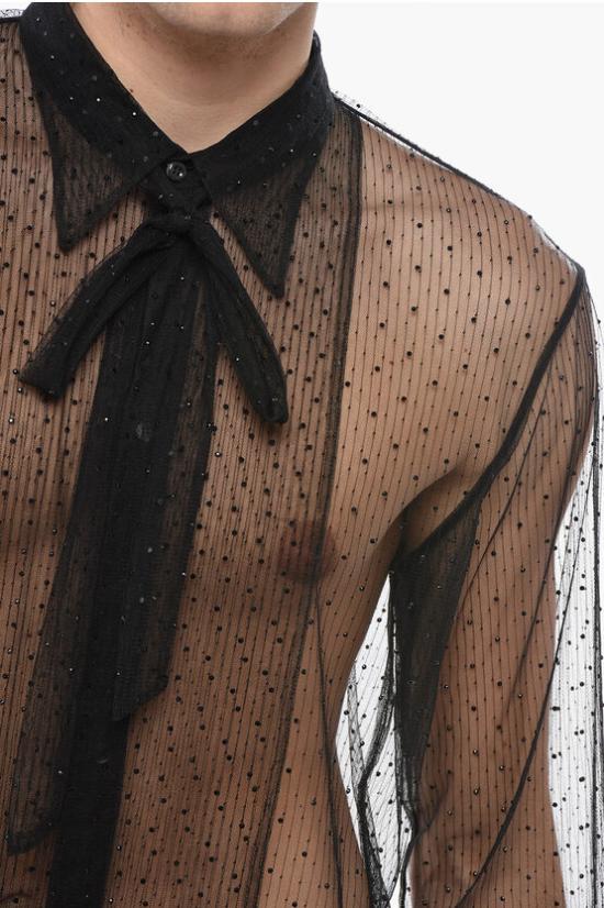  디스퀘어드2 긴팔 셔츠 S74DM0800 S78522 900 Black - DSQUARED2