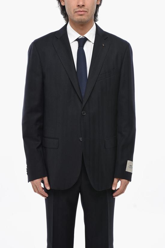  꼬르넬리아니 수트 세트 267Z63 2667330 001 Midnight blue - CORNELIANI