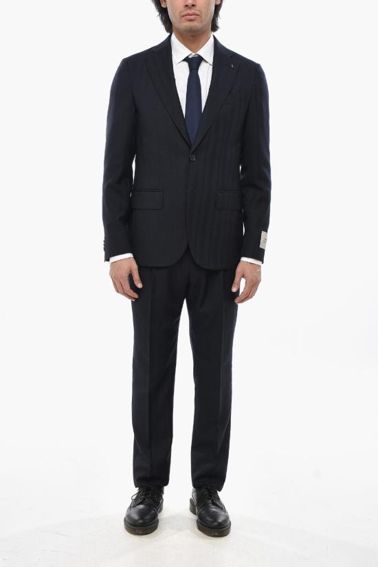  꼬르넬리아니 수트 세트 267Z65 2667330 001 Blue