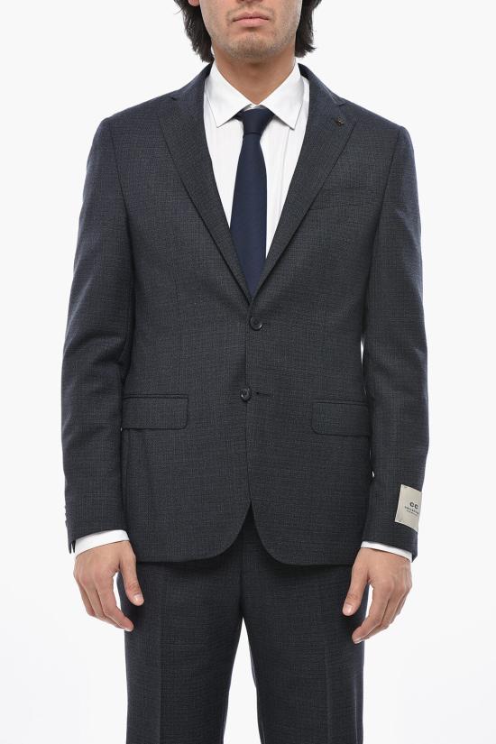  꼬르넬리아니 수트 세트 267Z46 2637317 001 Blue - CORNELIANI