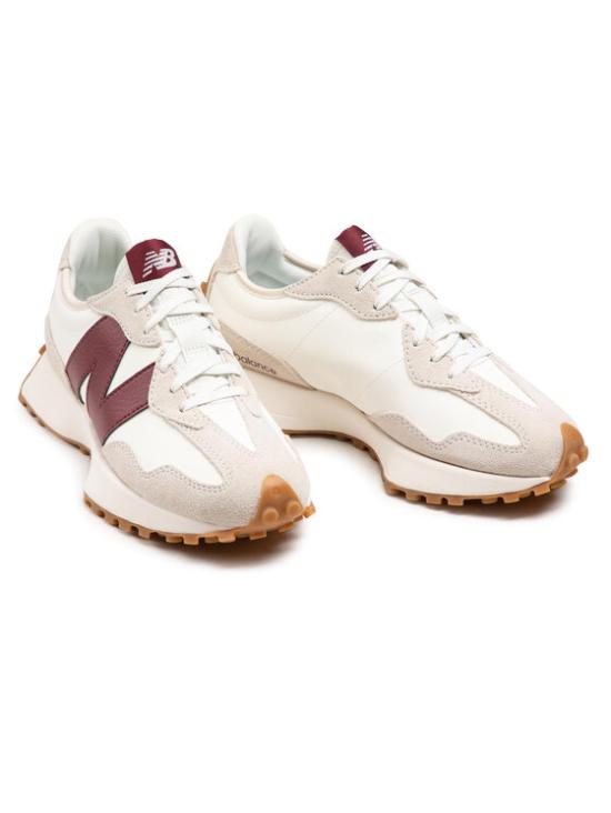  뉴발란스 327 스니커즈 WS327KA WHITE RED DOM