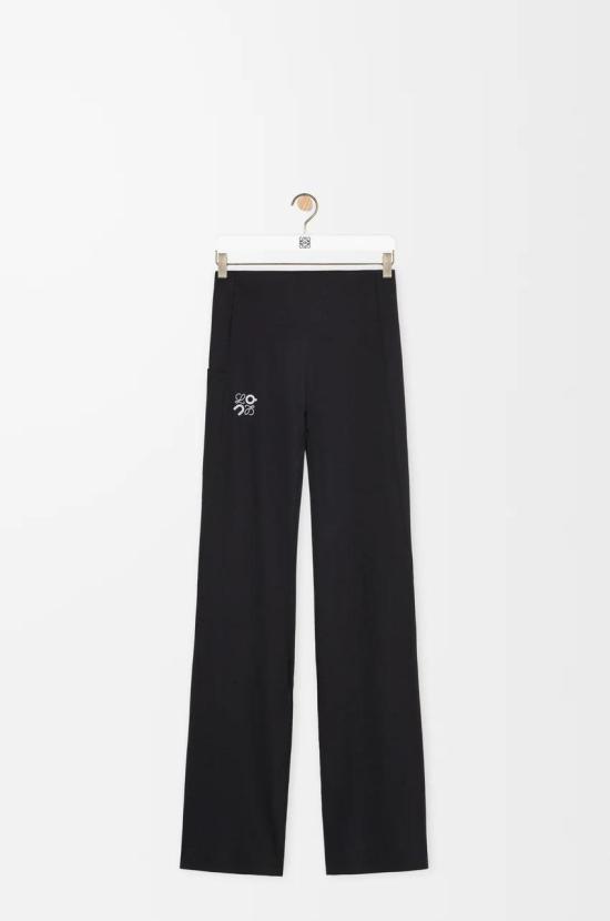 25FW 로에베 스트레이트 팬츠 S929Y1JX031100 BLACK DOM