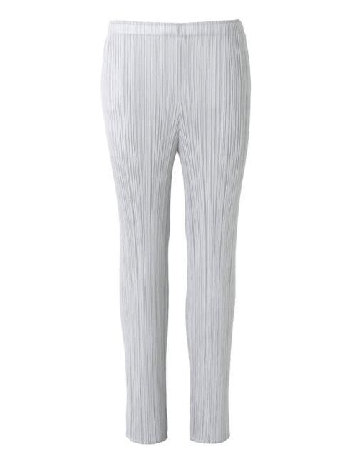  플리츠플리즈 스트레이트 팬츠 PP59JF11010 LIGHT GRAY DOM