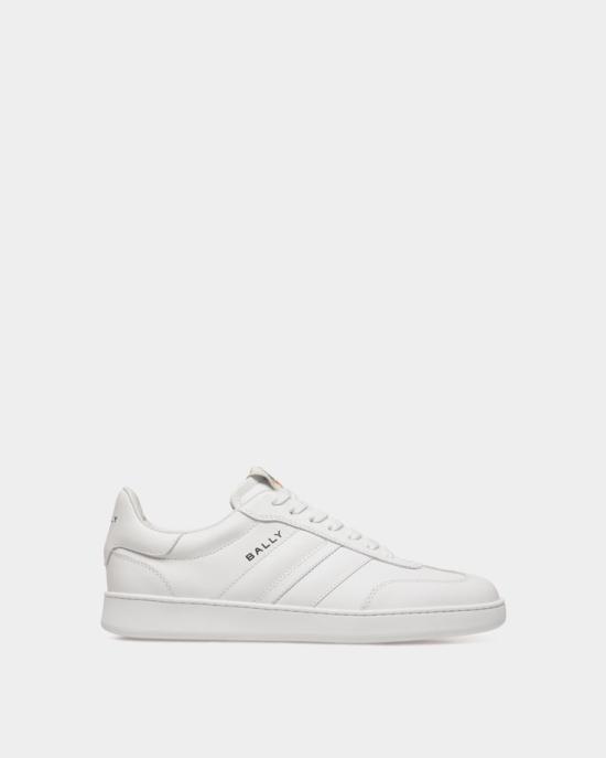  발리 레트로 크레스트 스니커즈 WK00CQVT005 U001 WHITE DOM