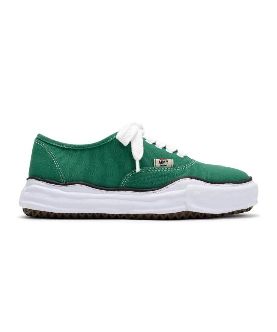  메종 미하라 야스히로 베이커 OG 솔 캔버스 로우 컷 A02FW704 CL GREEN CLGREEN DOM - MAISON MIHARA YASUHIRO