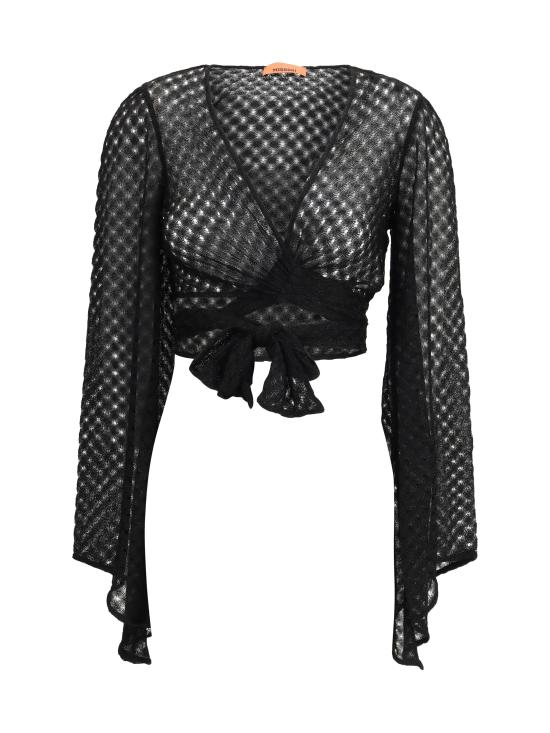 26SS 미소니 반팔 티셔츠 MC26SK01BR014R S91RE BLACK