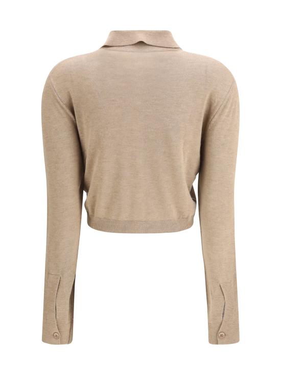 25FW 마린세르 스웨터 WTK089ACKNI0534 BG50 BEIGE - MARINE SERRE