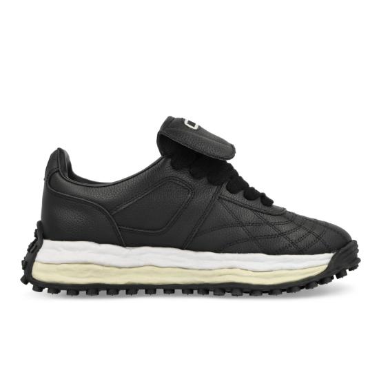 26SS 메종 미하라 야스히로 스캇 OG솔 레더 로우탑 스니커즈 A14FW701 BLACK DOM - MAISON MIHARA YASUHIRO