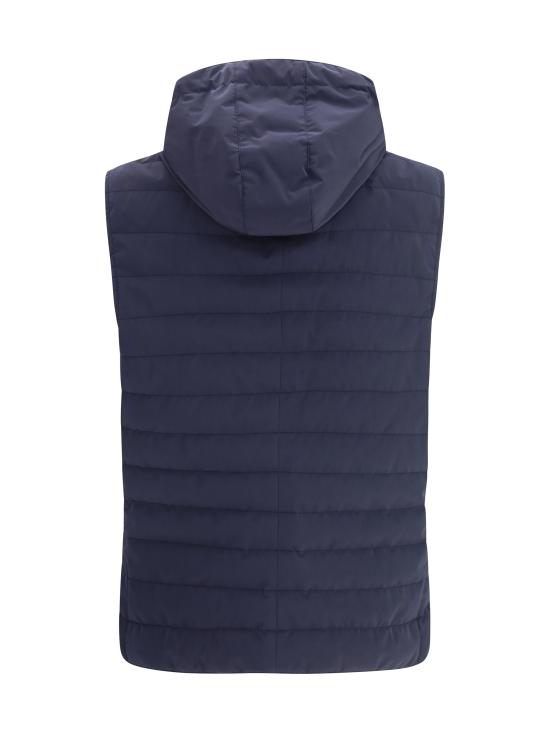 26SS 브루넬로 쿠치넬리 패딩 조끼 MM4791696 CIR70 BLUE - BRUNELLO CUCINELLI