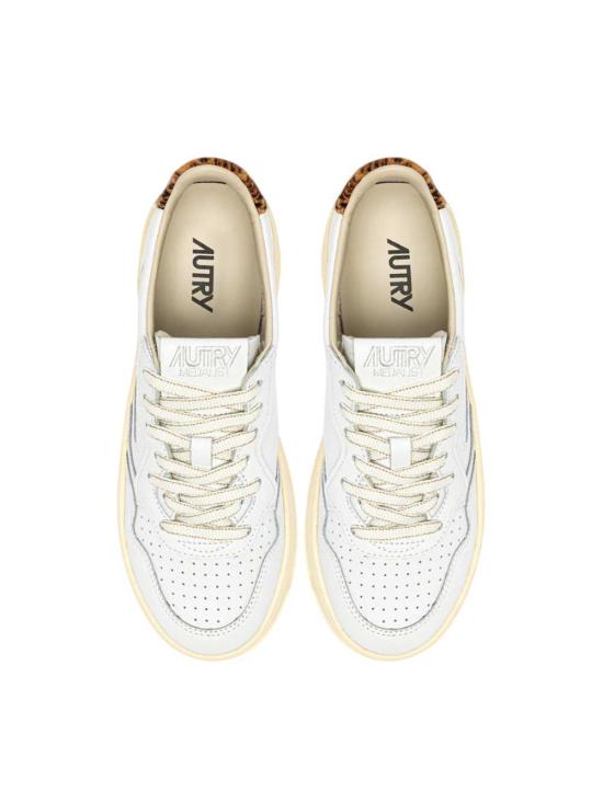 26SS 오트리 스니커즈 PTLWVO01 LEAT PONYSP WHT LEOP VO01 - AUTRY