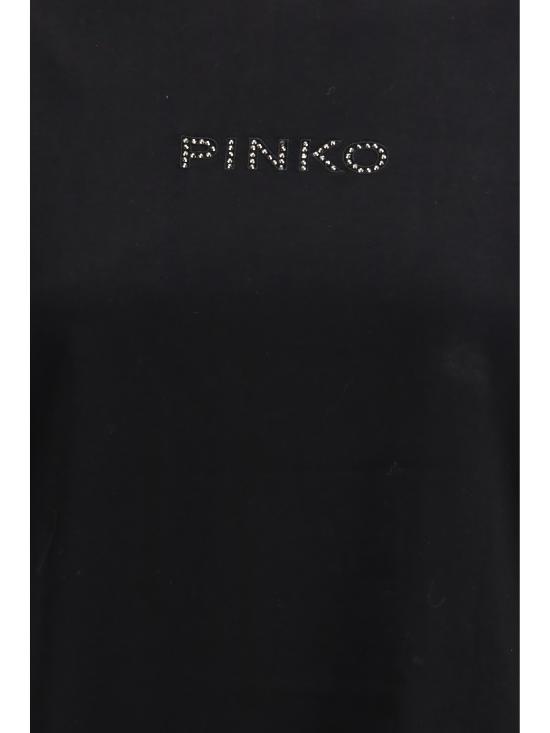 26SS 핑코 반팔 티셔츠 105526A33S Z99 BLACK - PINKO