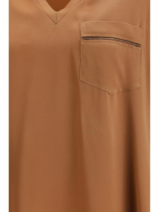 26SS 파비아나 필리피 반팔 티셔츠 TPD266F283L780 1268 BEIGE - FABIANA FILIPPI