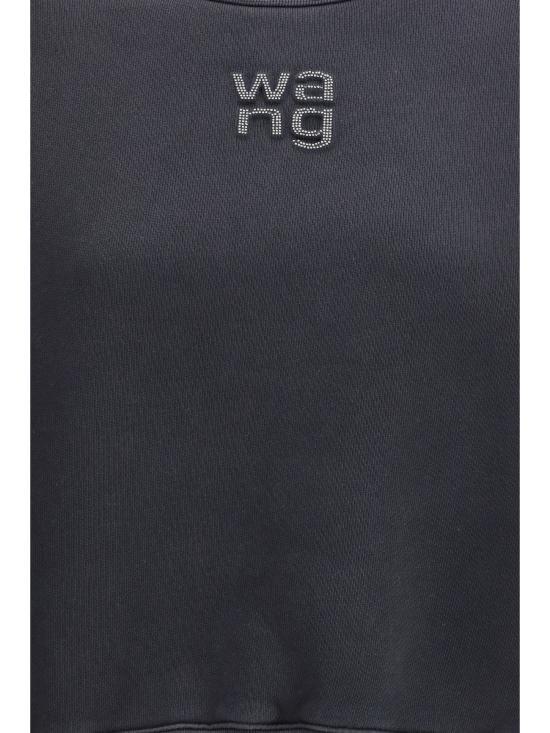 26SS 알렉산더 왕 후드 티셔츠 4CC1261219 011 BLACK - ALEXANDER WANG