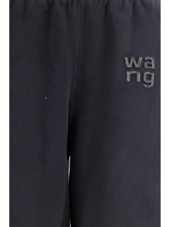 26SS 알렉산더 왕 스트레이트 팬츠 4CC1264997 011 BLACK - ALEXANDER WANG