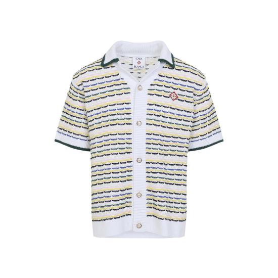 26SS 카사블랑카 긴팔 셔츠 MSP26KW120901 MULTICOLOUR