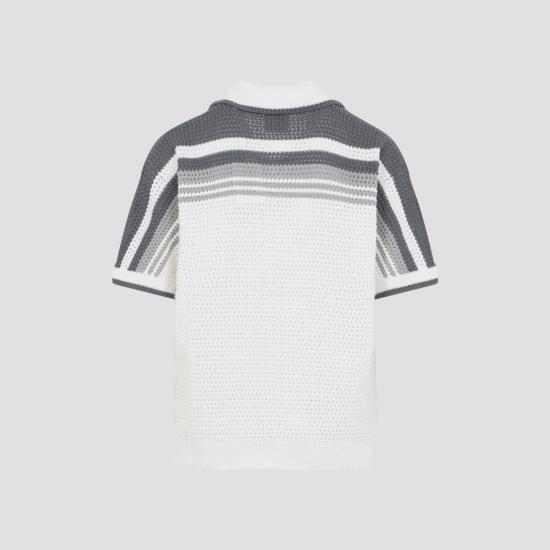 26SS 카사블랑카 긴팔 셔츠 MSP26KW93301 WHITE - CASABLANCA