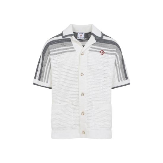 26SS 카사블랑카 긴팔 셔츠 MSP26KW93301 WHITE