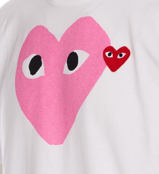 26SS 꼼데가르송 반팔 티셔츠 T106 4 Pink - COMME DES GARCONS