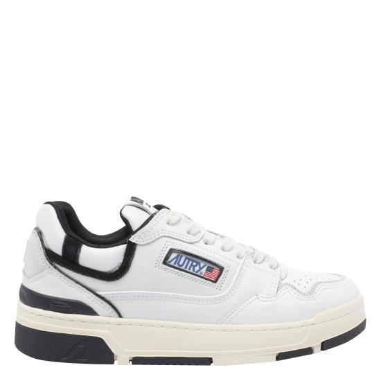 26SS 오트리 CLC 레더 스니커즈 ROLM MM04 White