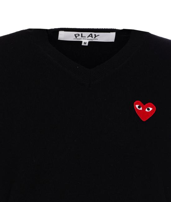 26SS 꼼데가르송 스웨터 N002 1 Black - COMME DES GARCONS