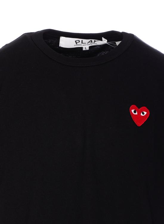 26SS 꼼데가르송 반팔 티셔츠 T108 Black - COMME DES GARCONS