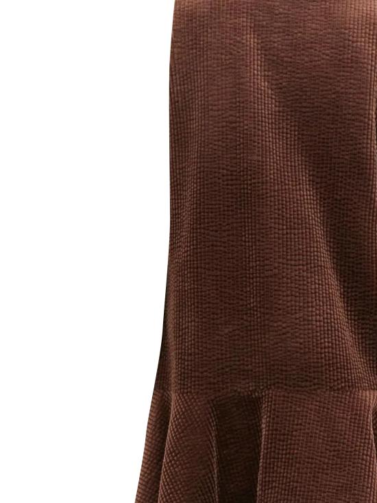 25FW 가니 미디 원피스 W0985 979 Brown - GANNI