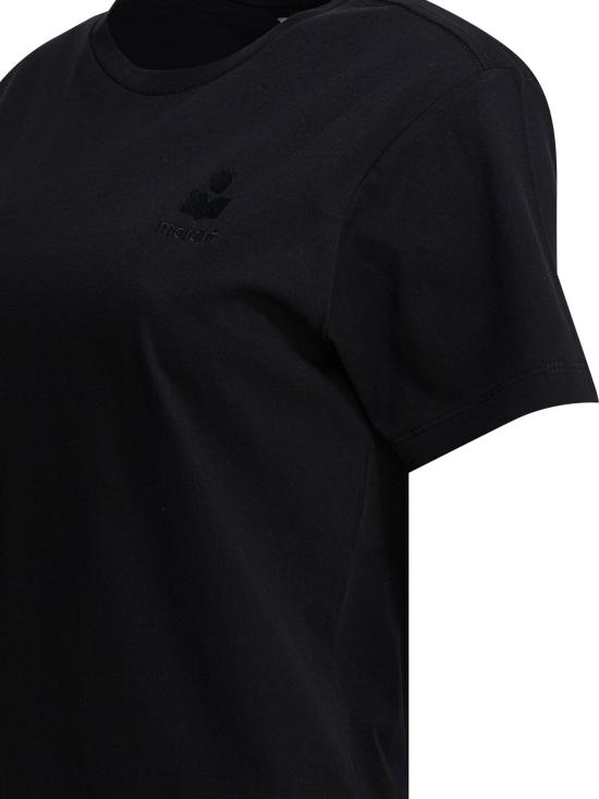 26SS 이자벨마랑에뚜왈 반팔 티셔츠 23PTS0070FAA1N98E01BK Black - ISABEL MARANT ETOILE