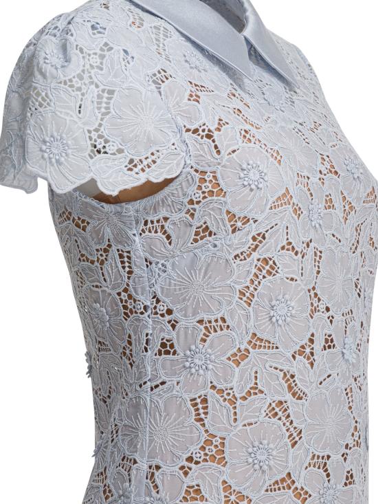 26SS 셀프 포트레이트 미디 원피스 RS26 171S BLBLUE Blue - SELF PORTRAIT