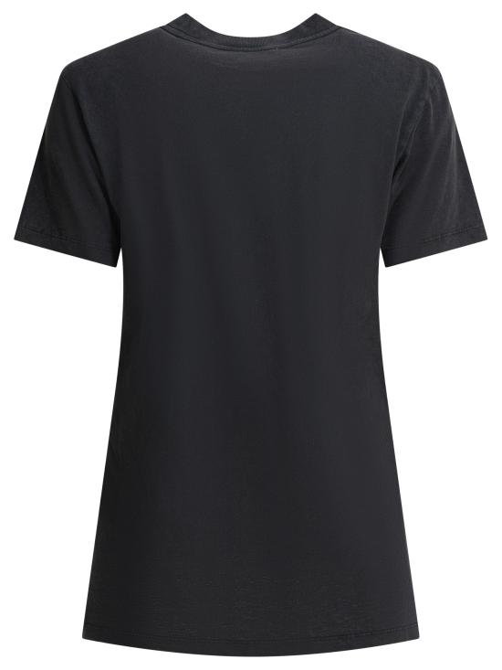 26SS 이자벨마랑에뚜왈 반팔 티셔츠 24PTS0147FAB1N09E01OK Black - ISABEL MARANT ETOILE