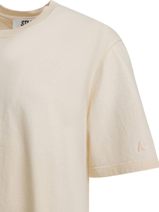 26SS 골든구스 반팔 티셔츠 GUP01873P00241811616 White - GOLDEN GOOSE