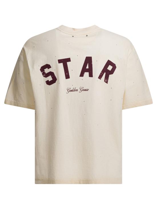 26SS 골든구스 반팔 티셔츠 GUP01873P00242111616 White - GOLDEN GOOSE