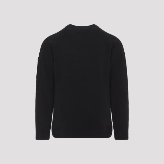 26SS 씨피 컴퍼니 스웨터 20CMKN117A 005687G 999 BLACK - C.P. COMPANY