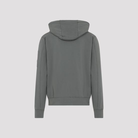 26SS 씨피 컴퍼니 후드 티셔츠 20CMSS081A 002246G 921 GUNMETAL - C.P. COMPANY