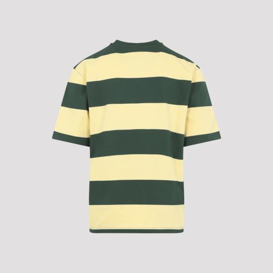 26SS 마르니 반팔 티셔츠 HUMU0287S0 UTC580 STV60 EMERALD YELLOW - MARNI