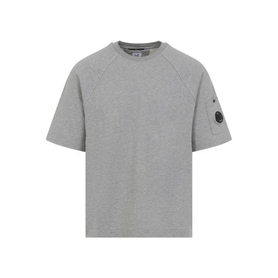 26SS 씨피 컴퍼니 후드 티셔츠 20CMSS034A 002246G M94 GREYSTONE MELANGE - C.P. COMPANY