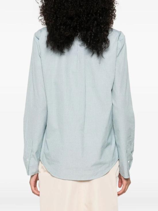 26SS 미우미우 셔츠 MK1842SOOO 1805 F077U SMERALDO - MIU MIU