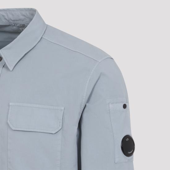 26SS 씨피 컴퍼니 긴팔 셔츠 20CMSH706A 110143G 809 SILVER BLUE - C.P. COMPANY