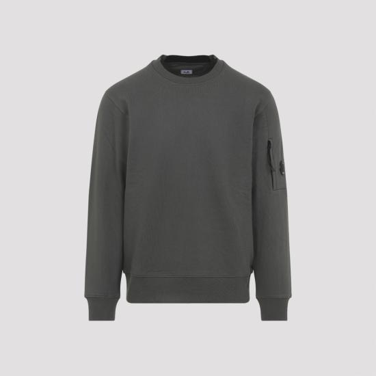 26SS 씨피 컴퍼니 후드 티셔츠 20CMSS713A 005086W 921 GUNMETAL - C.P. COMPANY