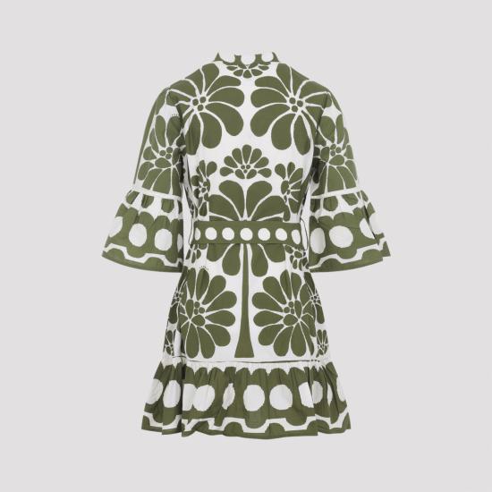 26SS 팜 리오 숏 원피스 344602 26083 PALERMO GREEN - FARM RIO