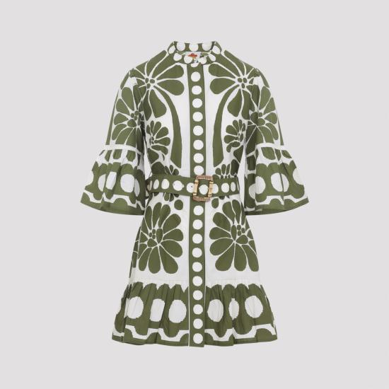 26SS 팜 리오 숏 원피스 344602 26083 PALERMO GREEN