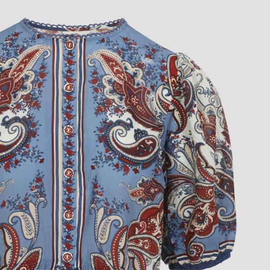 26SS 팜 리오 블라우스 344498 26081 PAISLEY SCARF CREAM - FARM RIO