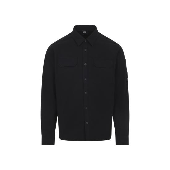 26SS 씨피 컴퍼니 긴팔 셔츠 RCCMSH706A 110143G 999 BLACK - C.P. COMPANY