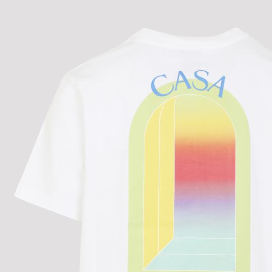 26SS 카사블랑카 반팔 티셔츠 MSP26JTS00113 BRIGHT WHITE - CASABLANCA