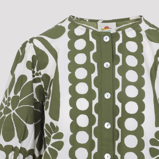 26SS 팜 리오 블라우스 344603 26083 PALERMO GREEN - FARM RIO