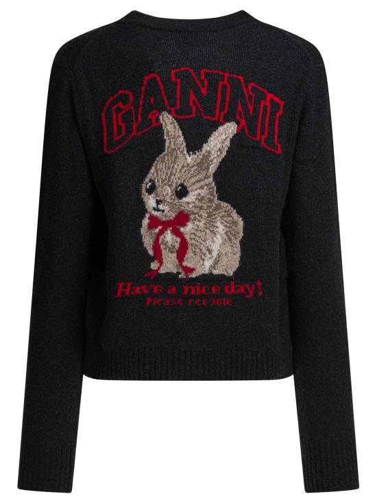 26SS 가니 가디건 A1070090252 Black - GANNI