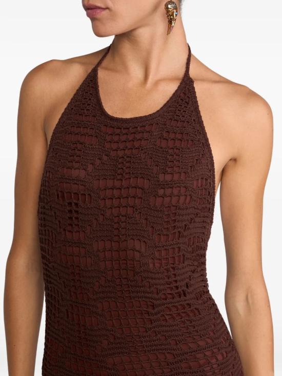 26SS 에트로 롱 원피스 WRKA0128 AV838M0126 Brown - ETRO