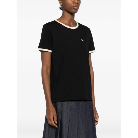 26SS 몽클레어 반팔 티셔츠 89AUO 8C000 19 F90 BLACK - MONCLER