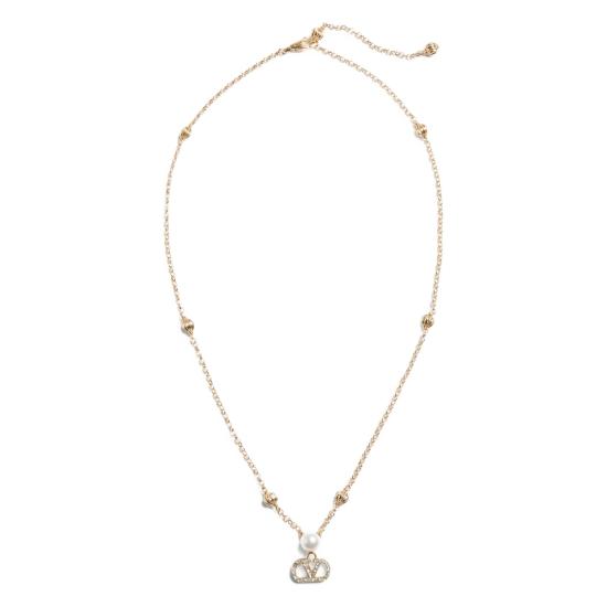 26SS 발렌티노 가라바니 목걸이/팬던트 8W2J0BI3QVS CNP GOLD WHITE